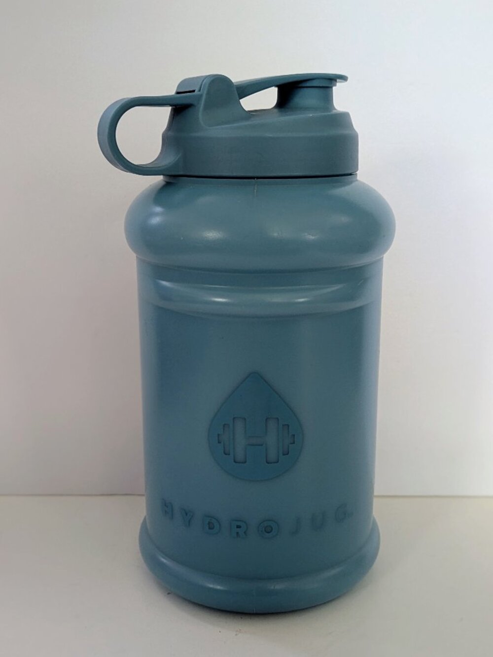 HydroJug Pro 55 oz Blue Slate Water Bottle with Handle